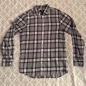 H&M button down flannel - Men's XS