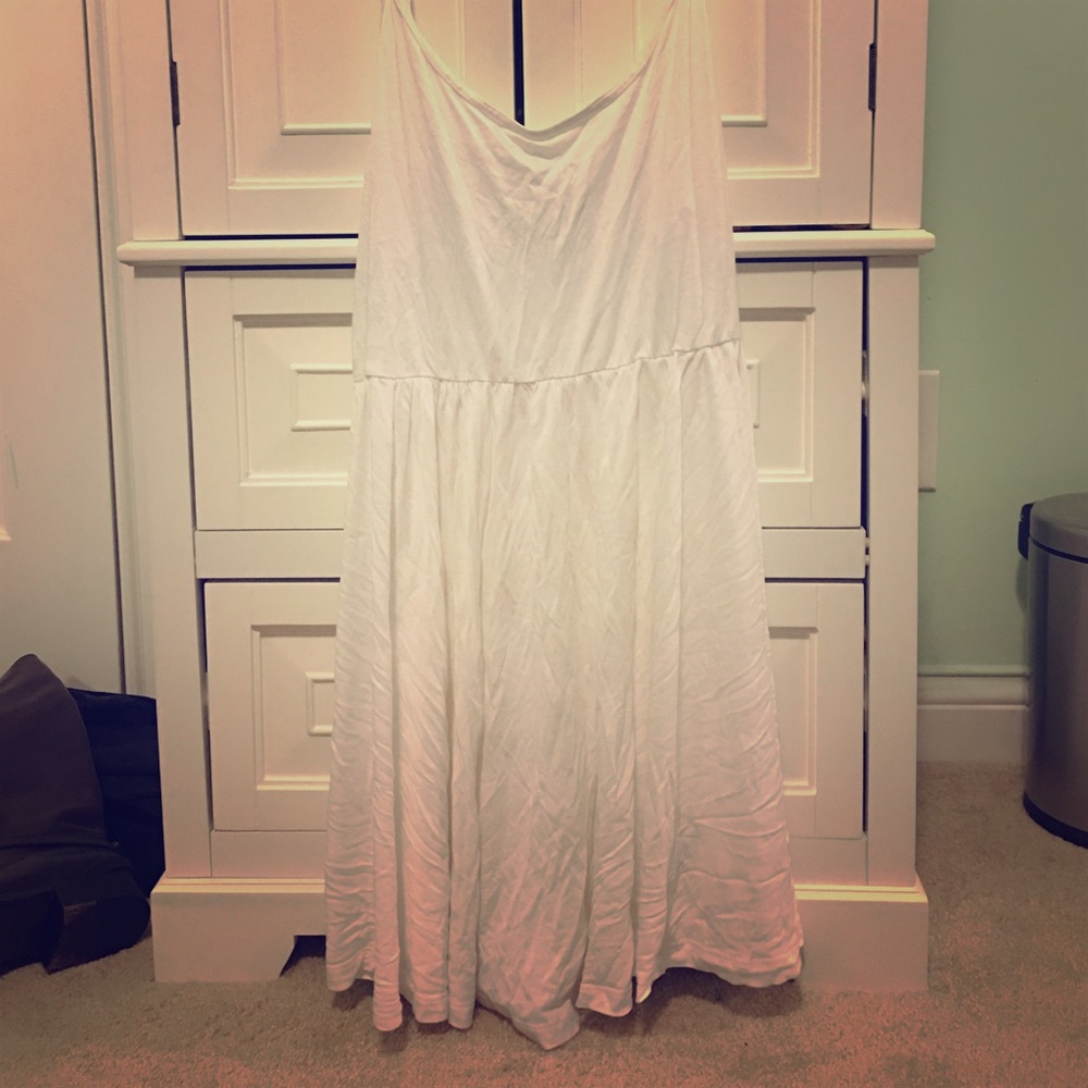white short dress