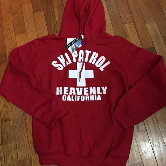 ski patrol sweater