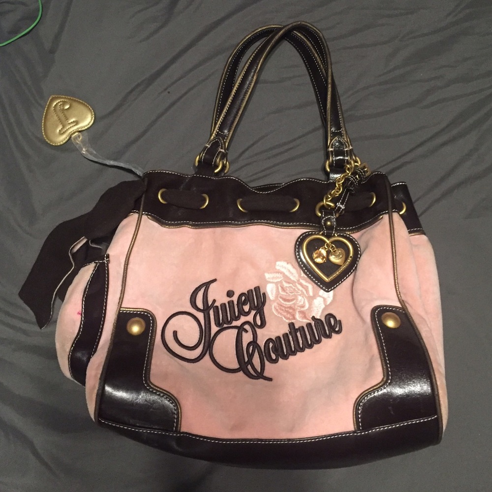 Juicy Couture Light Pink Rose Daydreamer Bag