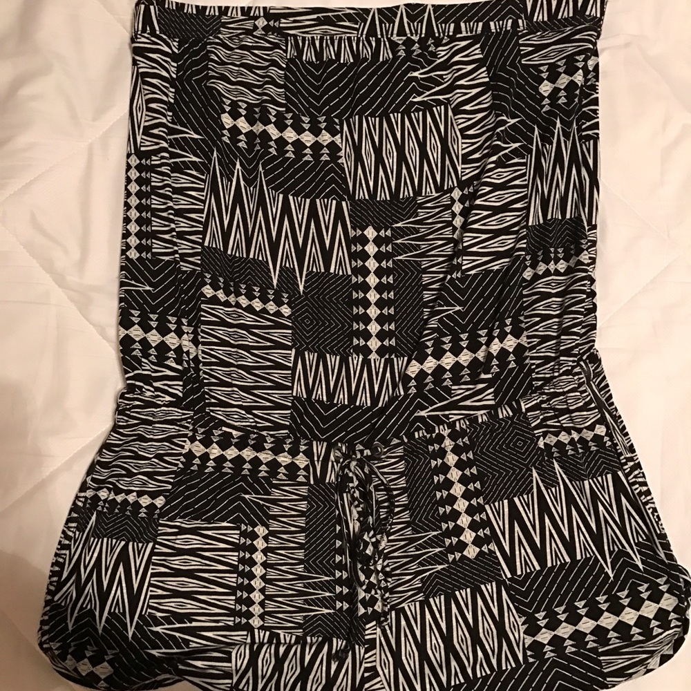 Tribal pattern romper!
