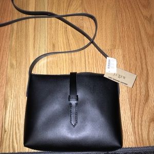 BRAND NEW genuine leather J. Crew cross body