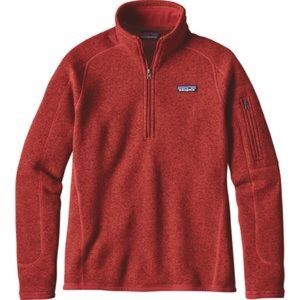 Women's Patagonia better sweater 1/4 zip fleece