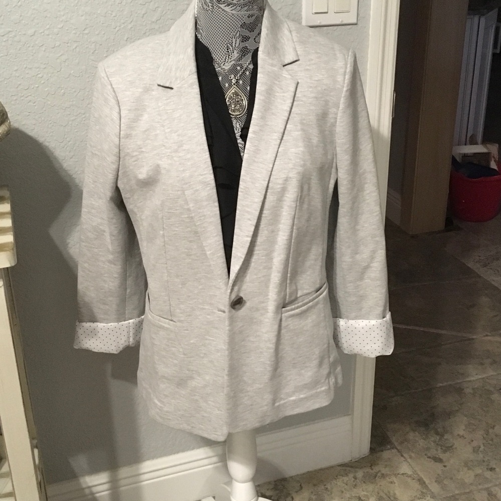Express dress jacket. Professional and chic.