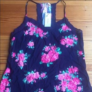 Skies are Blue Racerback Blouse