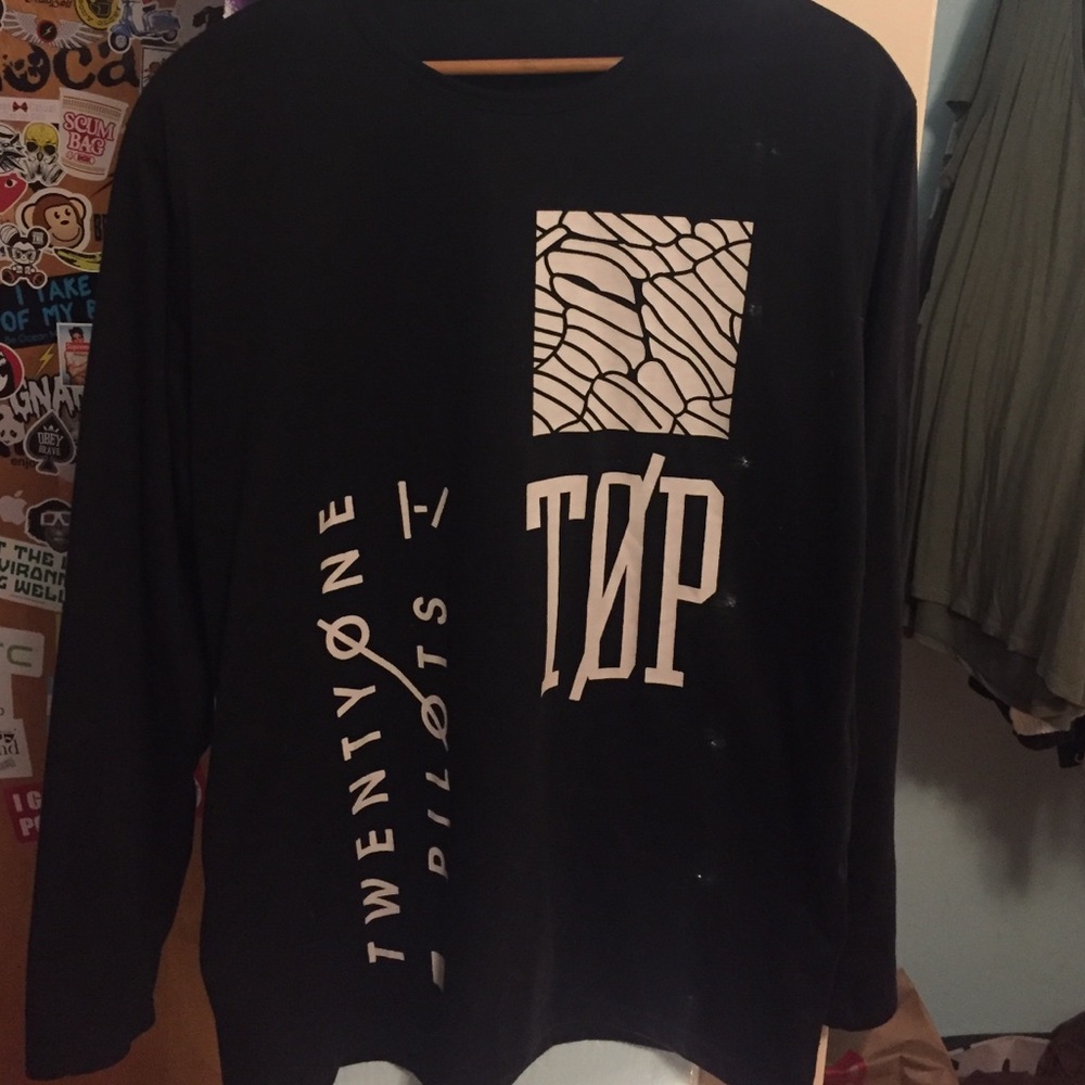 Twenty one pilots long sleeve T-shirt