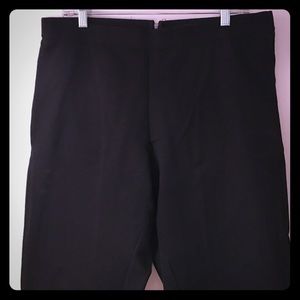 J.Crew Black pants -- set of 2 -- Sz 16