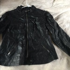 Hollister Leather Jacket