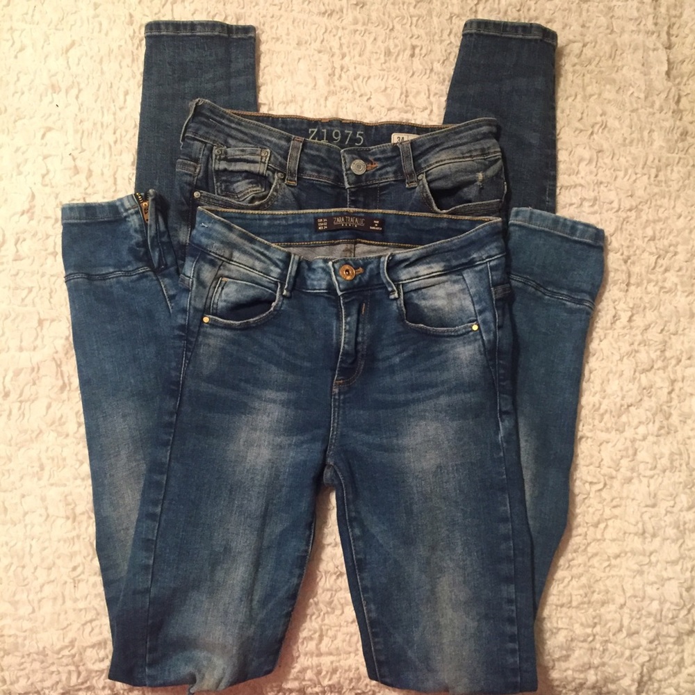 Zara jeans 2 bundle jeans