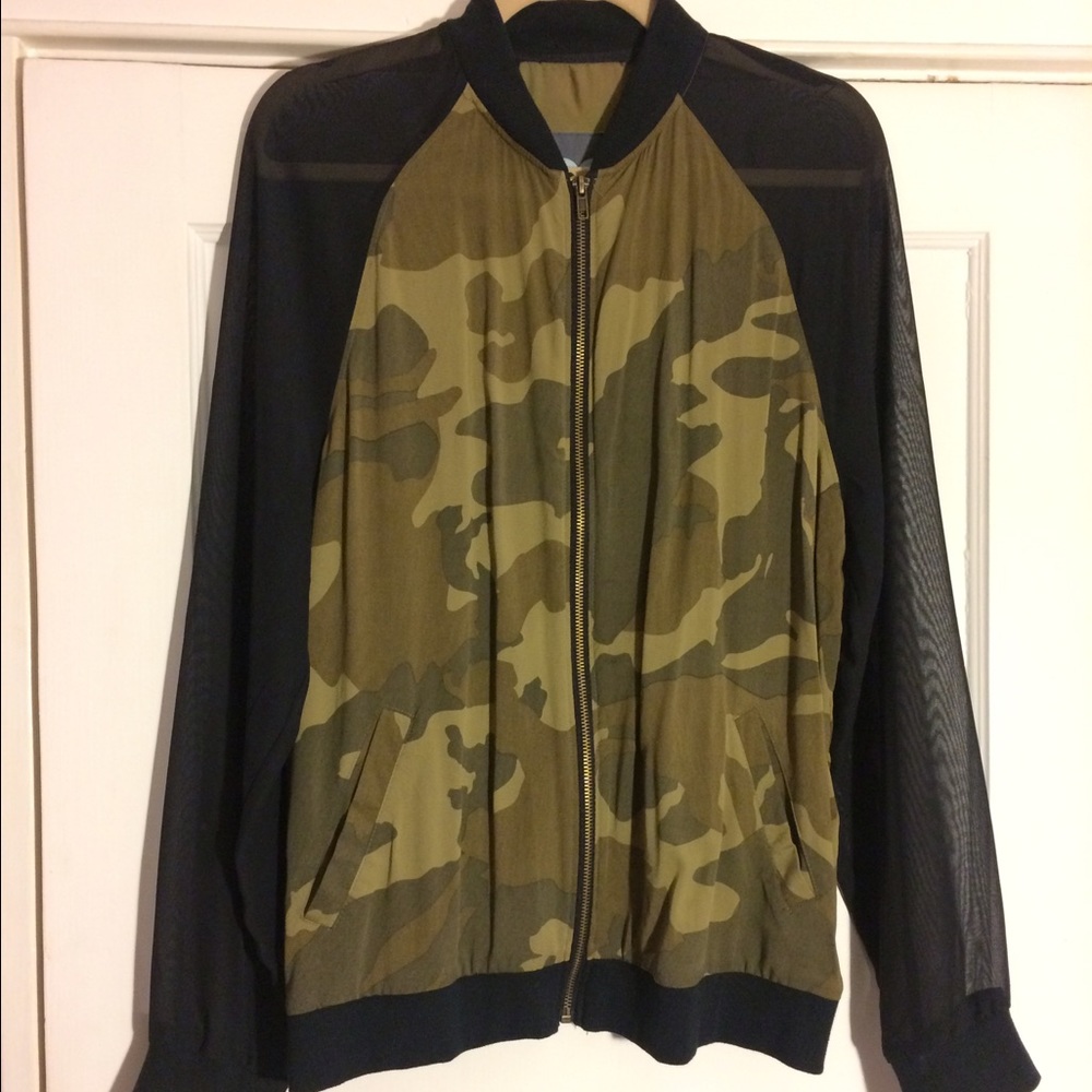 Camouflage Americana Bomber