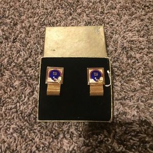 New York Giants cufflins