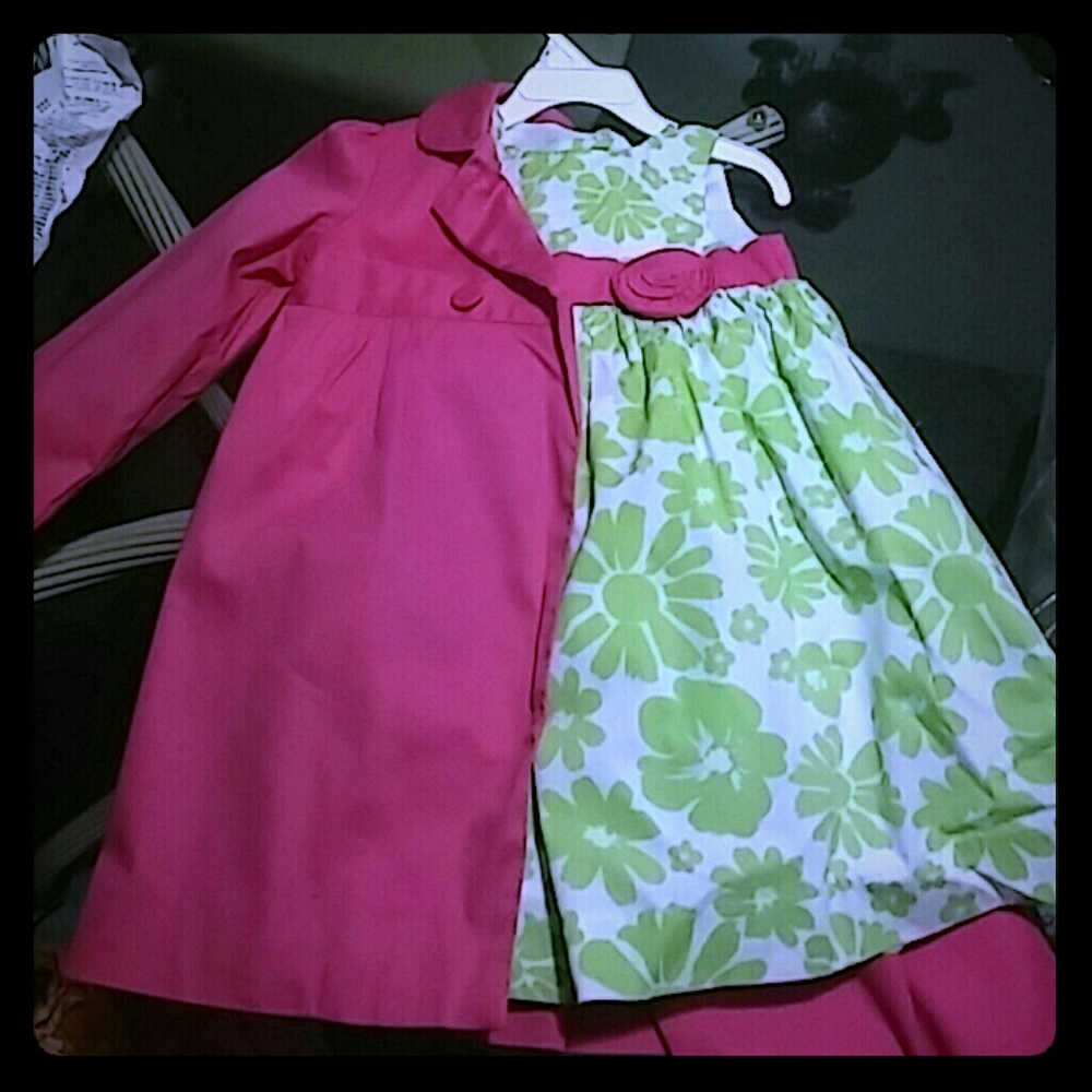 SOLD Maggie & Zoe 2 pc dress set sz 3t