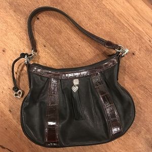 BRIGHTON leather shoulder bag. Almost new!