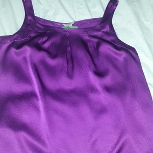 J.Crew hammered silk tank