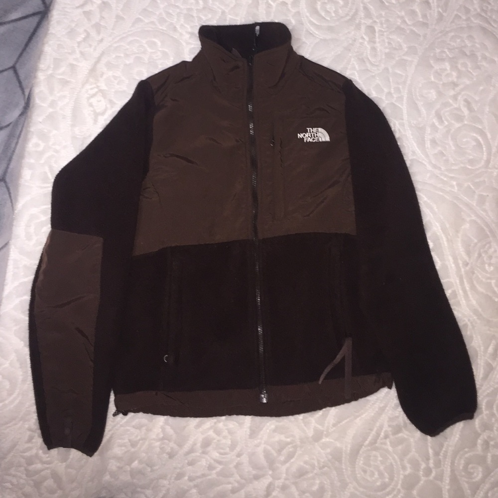 Brown fleece North Face