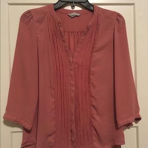 Dusty Rose Button up