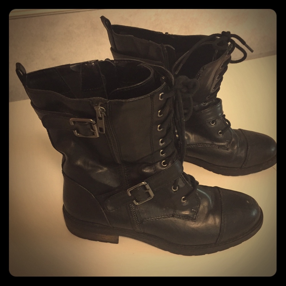 Combat boots - Black