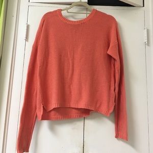 Coral knitted top!