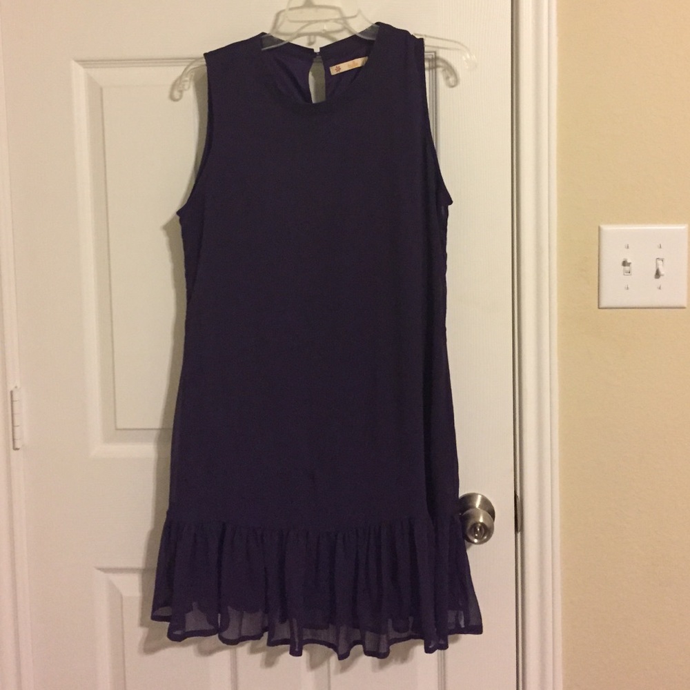 Purple Tulle dress. Worn once. Size L.