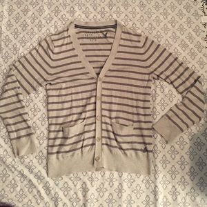 American Eagle striped cardigan- Women's Large
