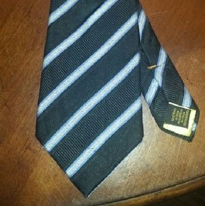 Donald Trump signature tie black,blue,white