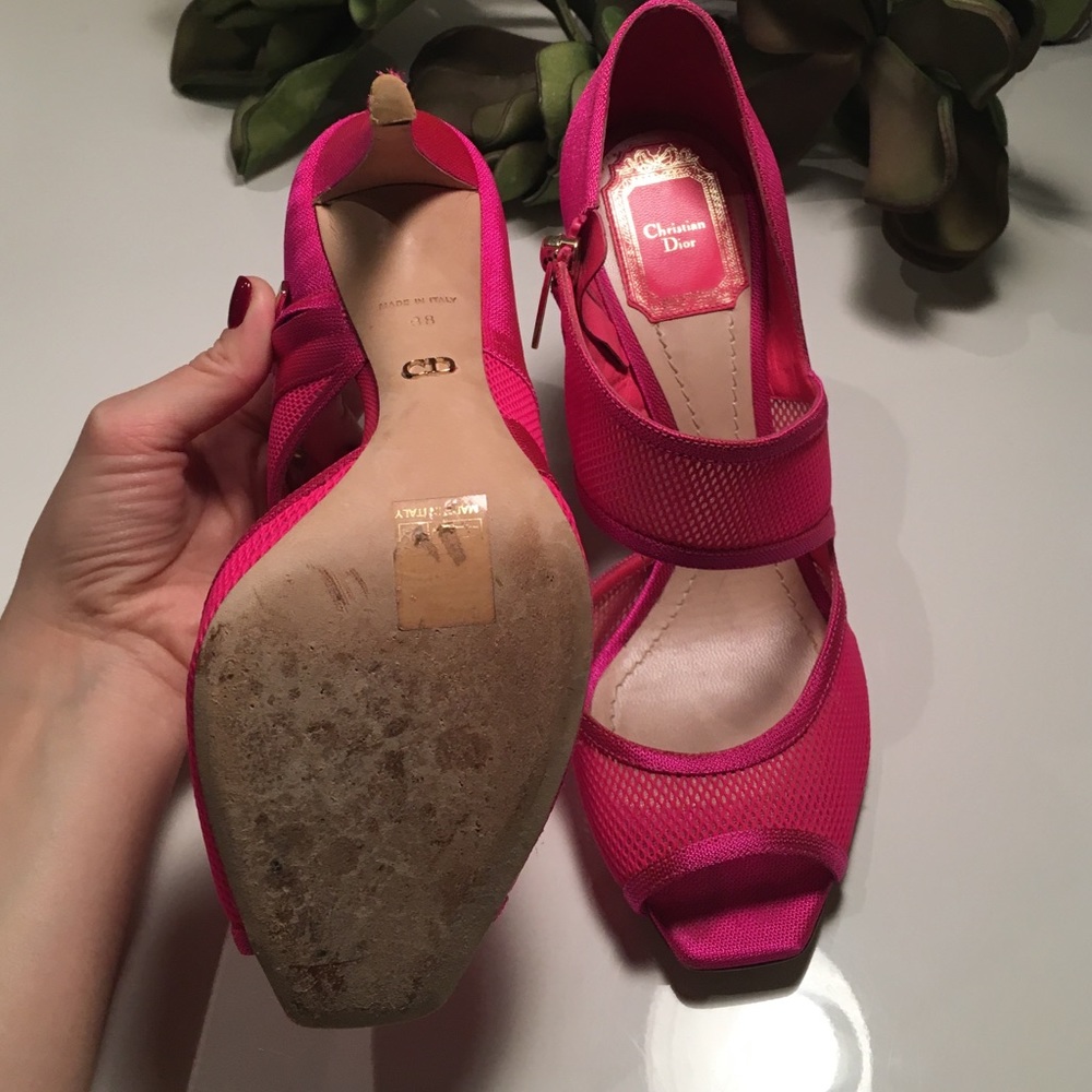 Stunning Authentic pink DIOR high heel shoe 💕 - Picture 3 of 4