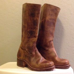 Women's Frye Campus 14L Saddle Boot