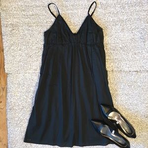 Dark Green Sundress; Easily dresses up or down