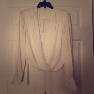 Chiffon high-low blouse from Bcbg