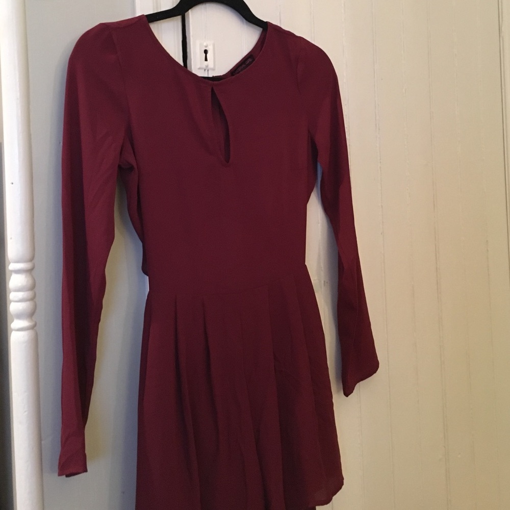 Maroon romper