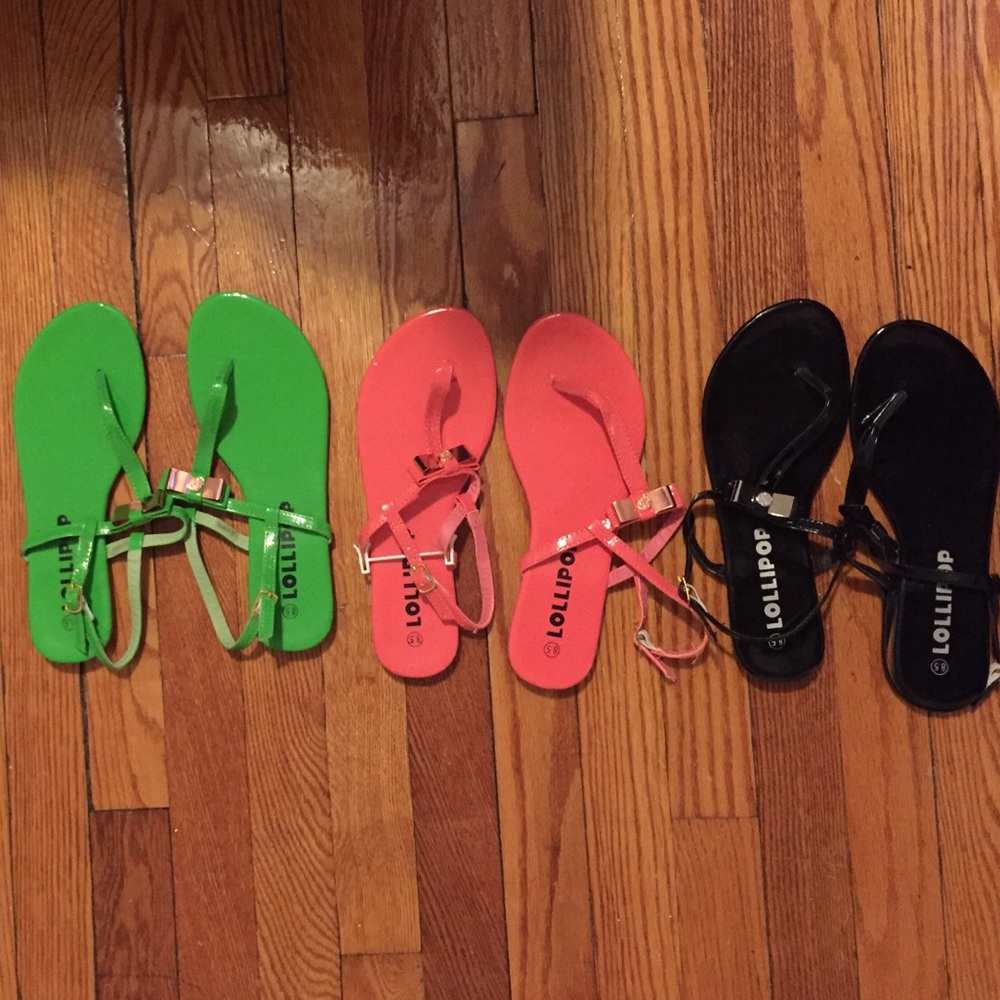 Sandals - $5 each or 3 for $12