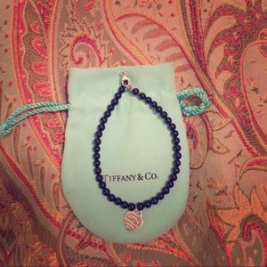 Tiffany & Co black onyx bracelet
