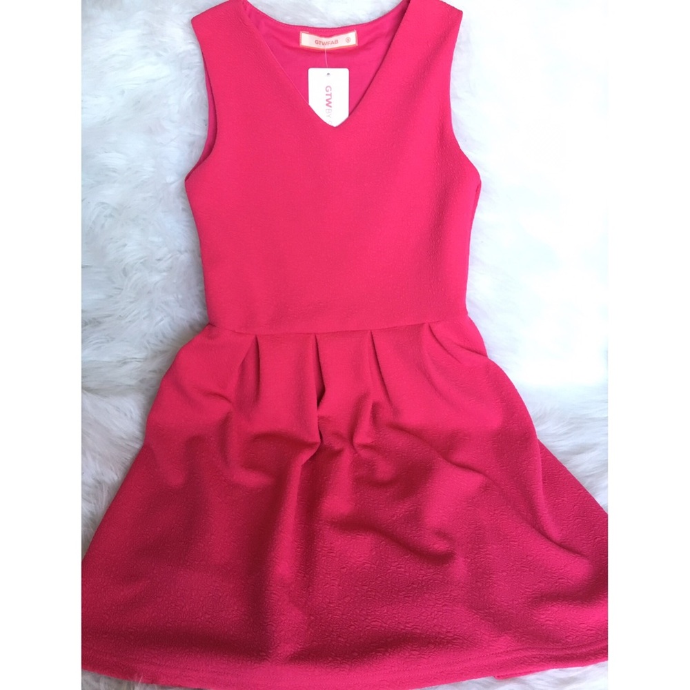 Pink Skater Dress
