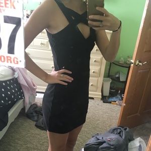 sexy v-cut formal dress