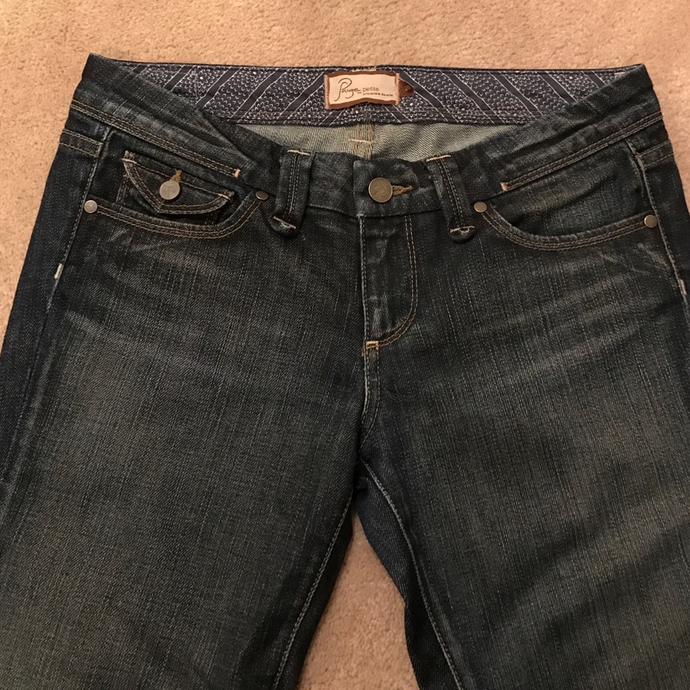 Paige Pico Wide Leg Jeans