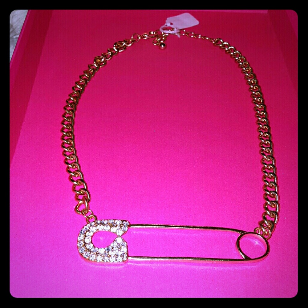 Clothespin necklace
