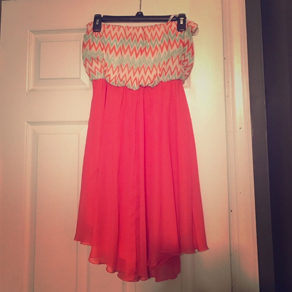 Strapless Cocktail Dress