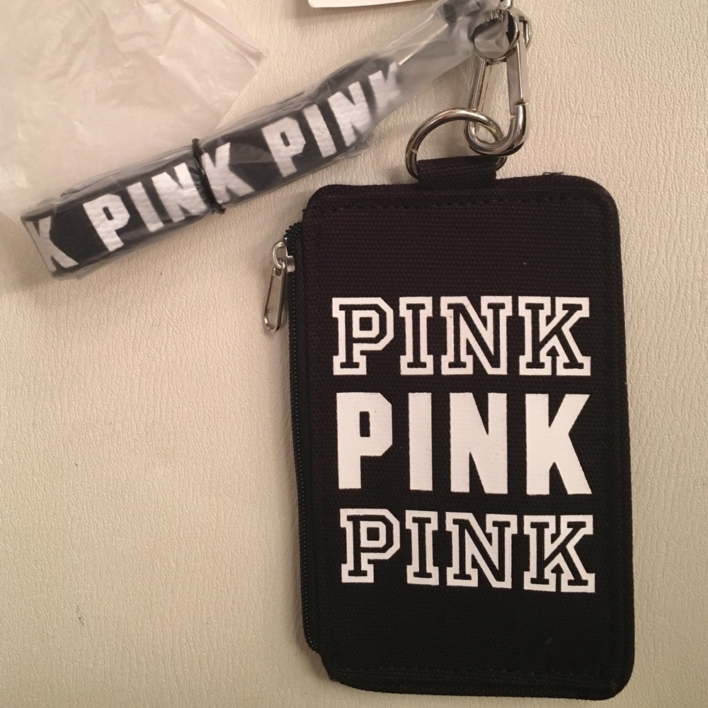 PINK Victorias secret wallet