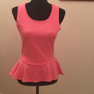Body central pink top