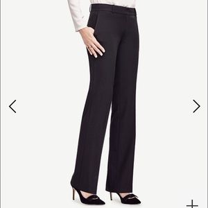 Ann Taylor Black Kate All-Season Stretch Trousers