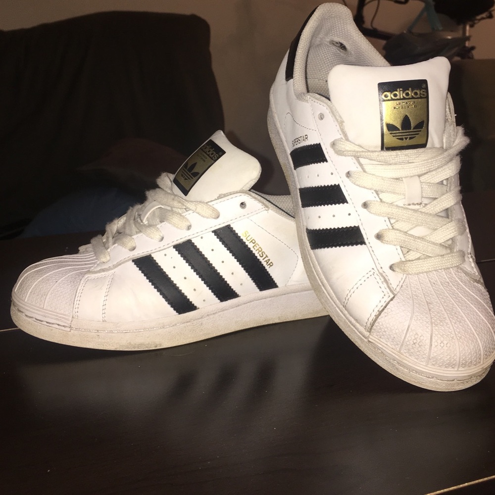 Adidas superstars- men's 4.5 euro 36.5