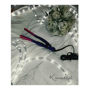 Never used hair straightener