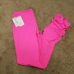 NWT Beyond Yoga Hot pink leggings Sz XL