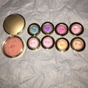 Milani Foundation, blush, & eyeshadows
