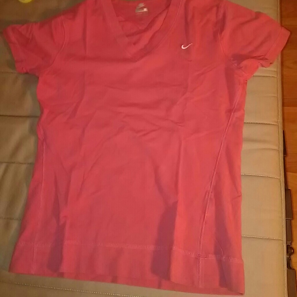 Nike peach  top size M