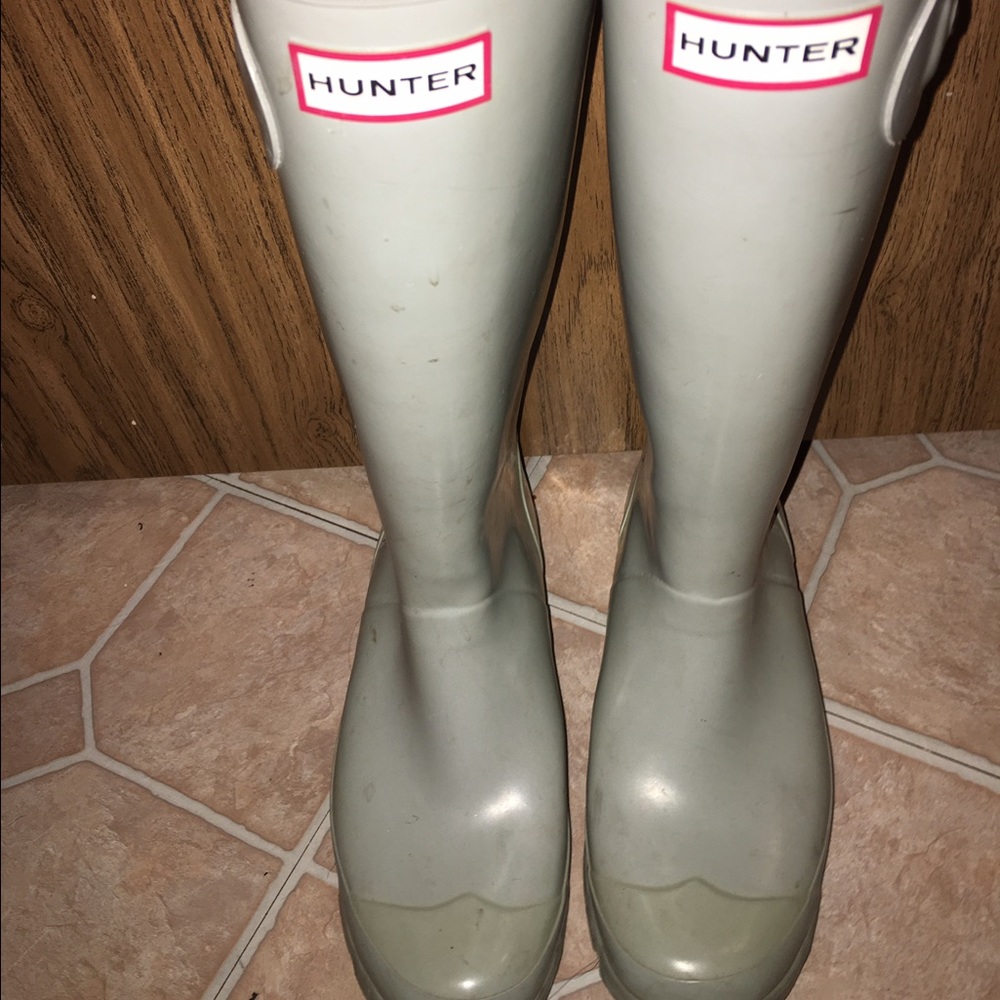 Authentic hunter rain boots