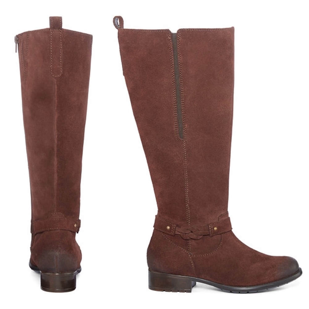 Clark’s Suede Boots (Brown) NWOT