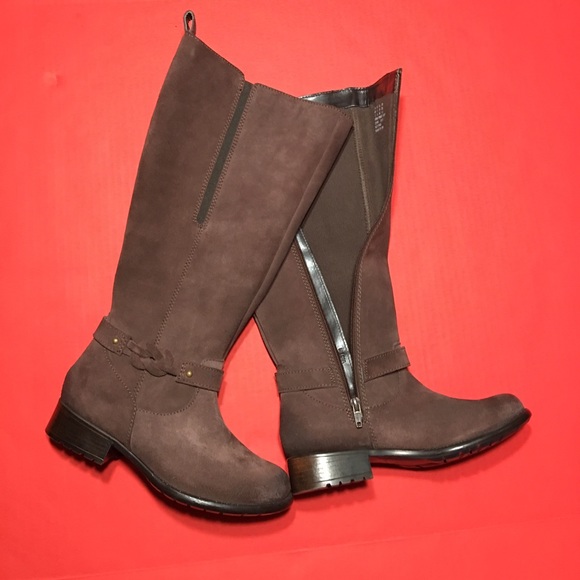 Clark’s Suede Boots (Brown) NWOT - Picture 3 of 15