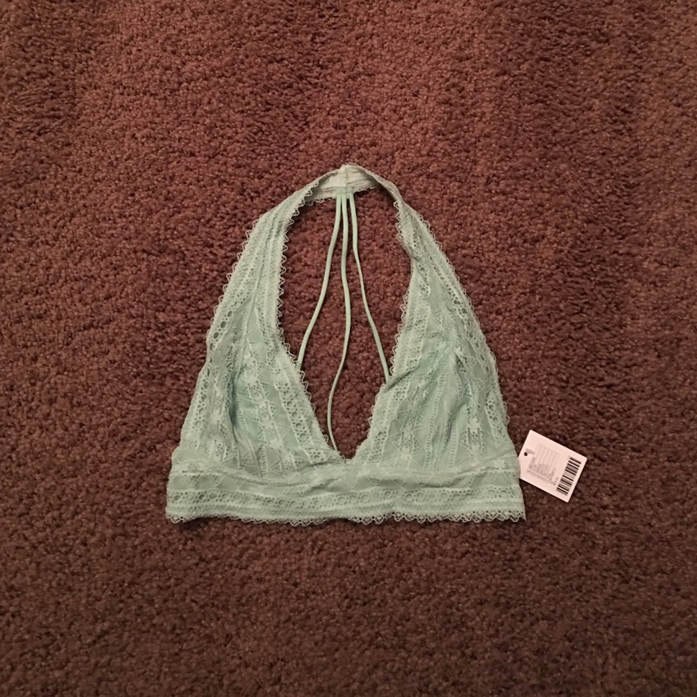 NWT Mint Bralette Halter Urban Outfitters