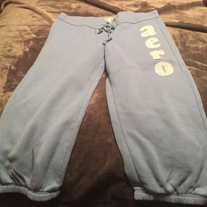Powder blue era Postel Capri sweatpants